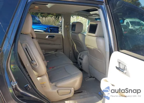 2014 Nissan Pathfinder Platinum z USA, uszkodzony, nr VIN 5N1AR2MM1EC621882